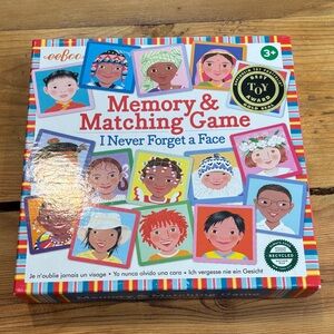 EEBOO I Never Forget A Face World Countries Memory & Matching Game
